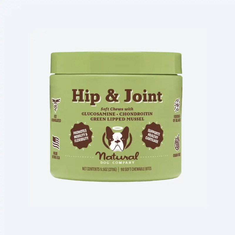 Вітамінний комплекс для суглобів та зв'язок собак Hip&Joint Natural Dog Company, 90шт, 90 шт.