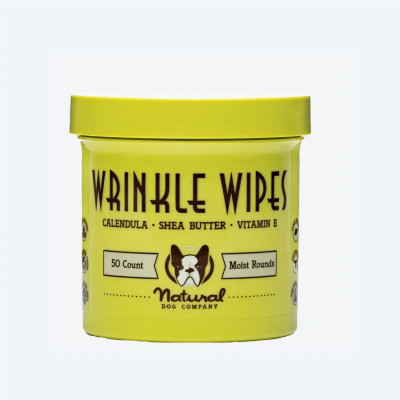 Серветки для складочок Natural Dog Company Wrinkle Wipes 50шт, 50шт.