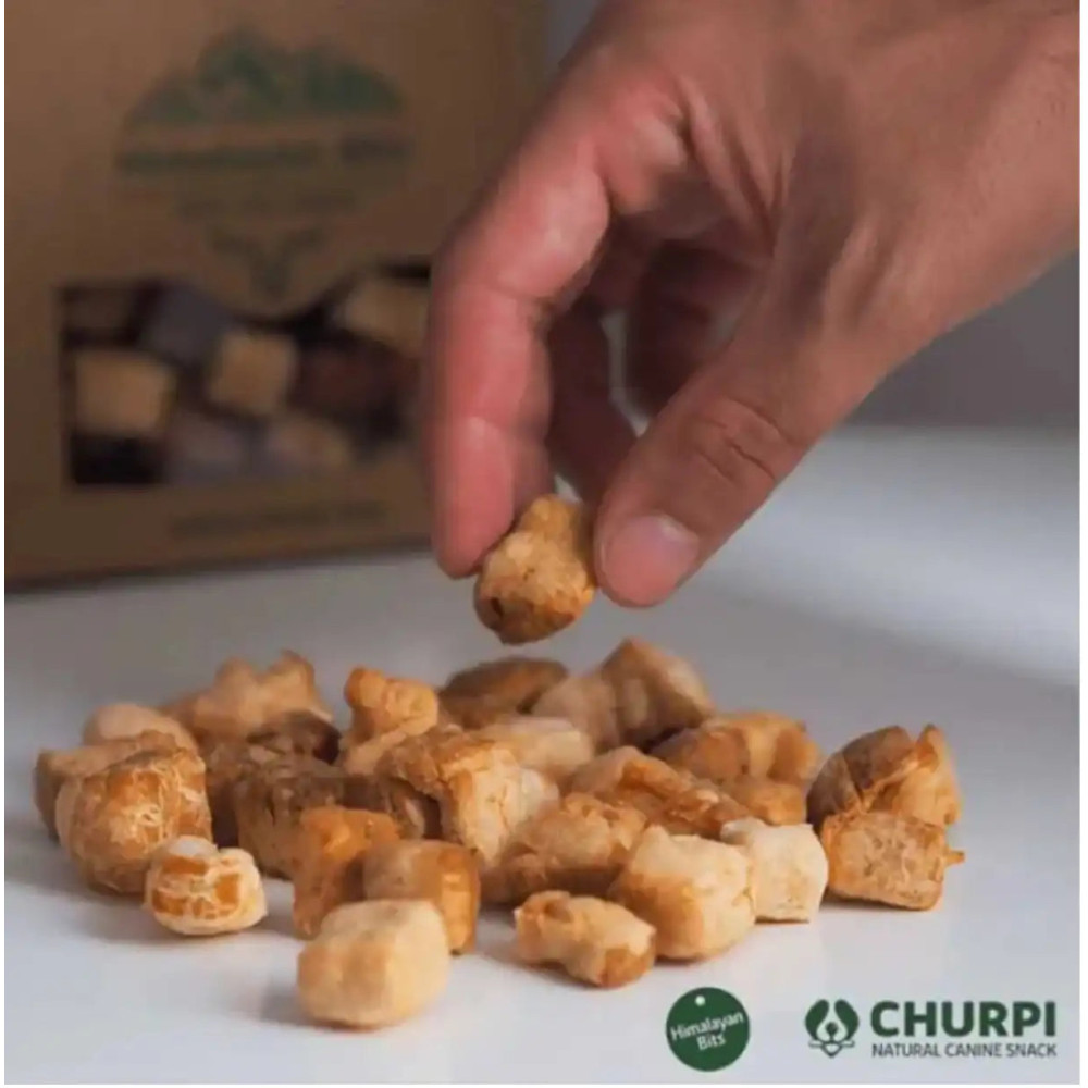 Гімалайські хрустики з куркумою Turmeric Bits Churpi, 70 гр.