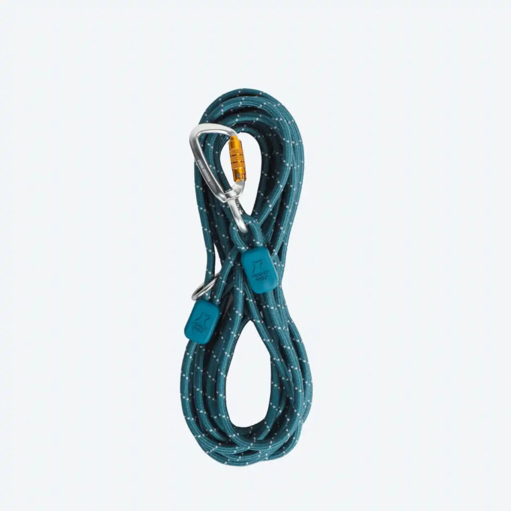 Повідець Long Rope Leash Woolly Wolf Deep Teal - 600см., 600 см.
