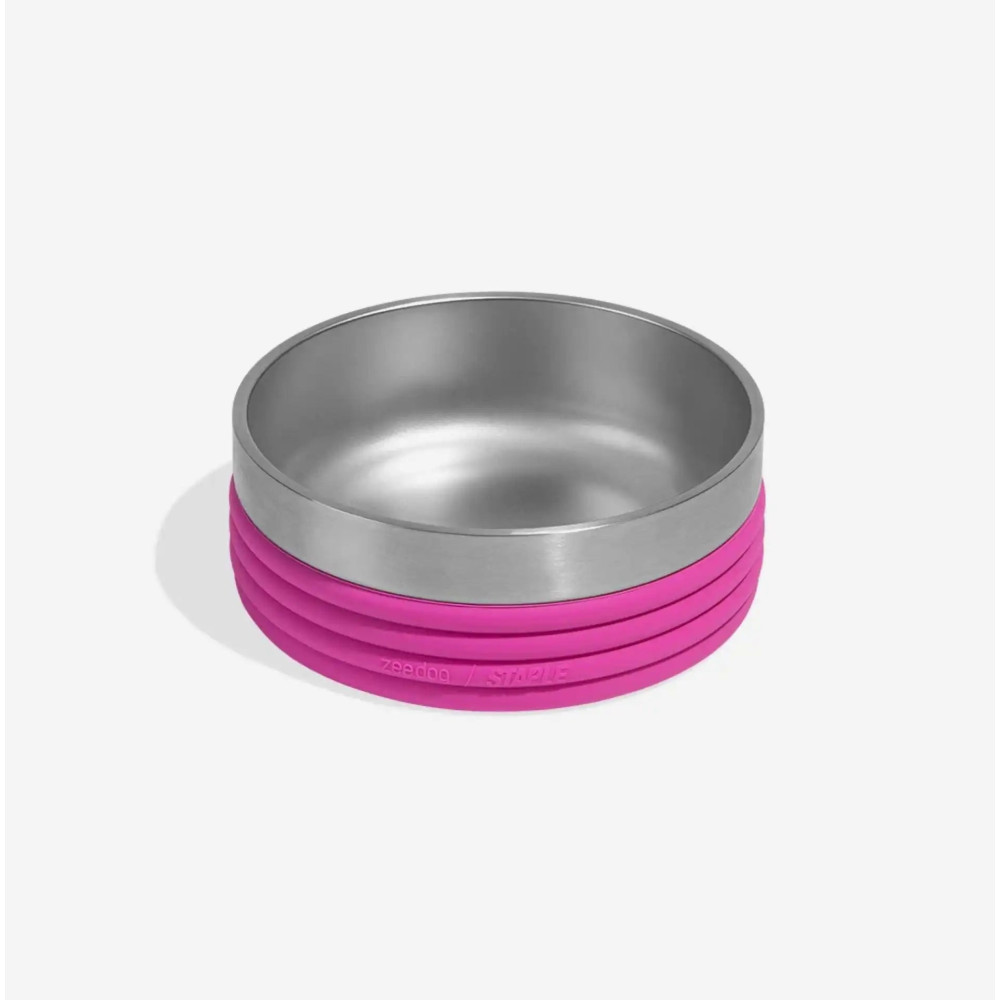 Миска для собак Zee.Dog - Staple Tuff Bowl, pink, 1.2 л.  - фото 3