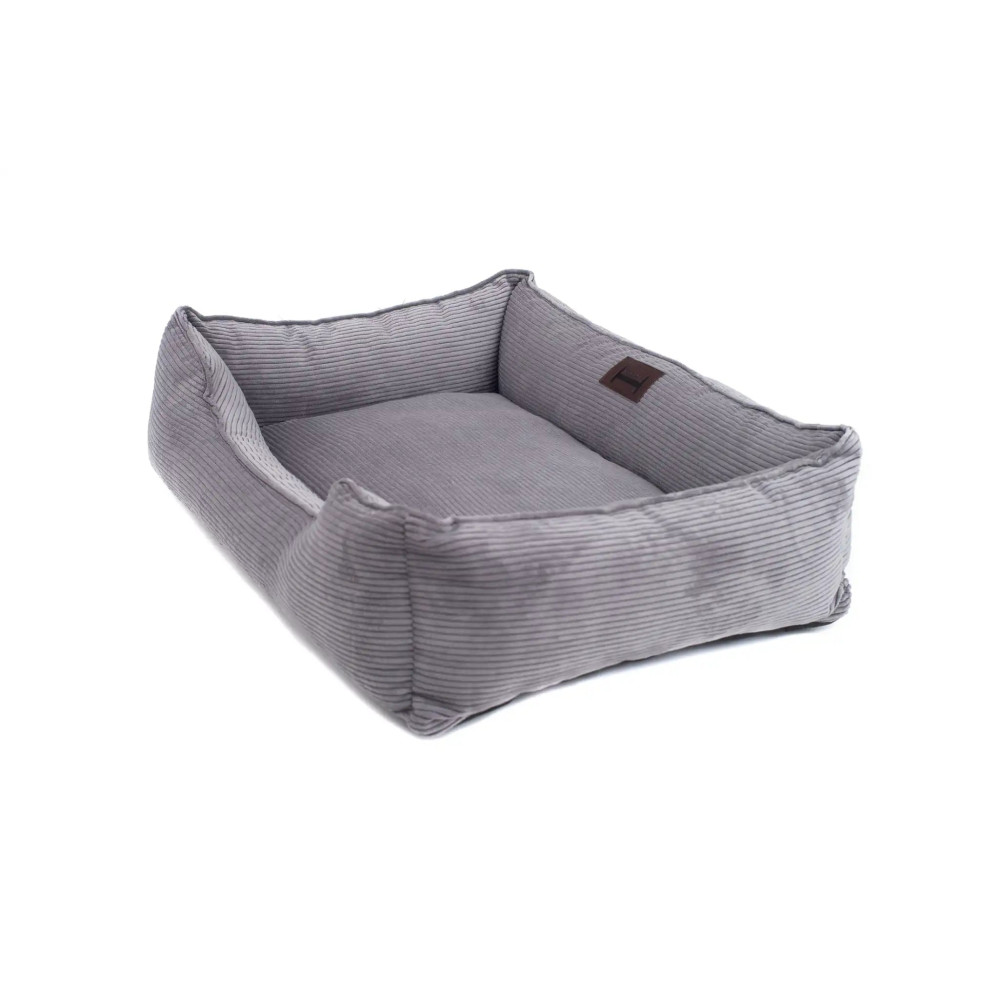 Лежанка для собак Dreamer Gray Velvet - Harley&Cho, (60*40 см.) - S