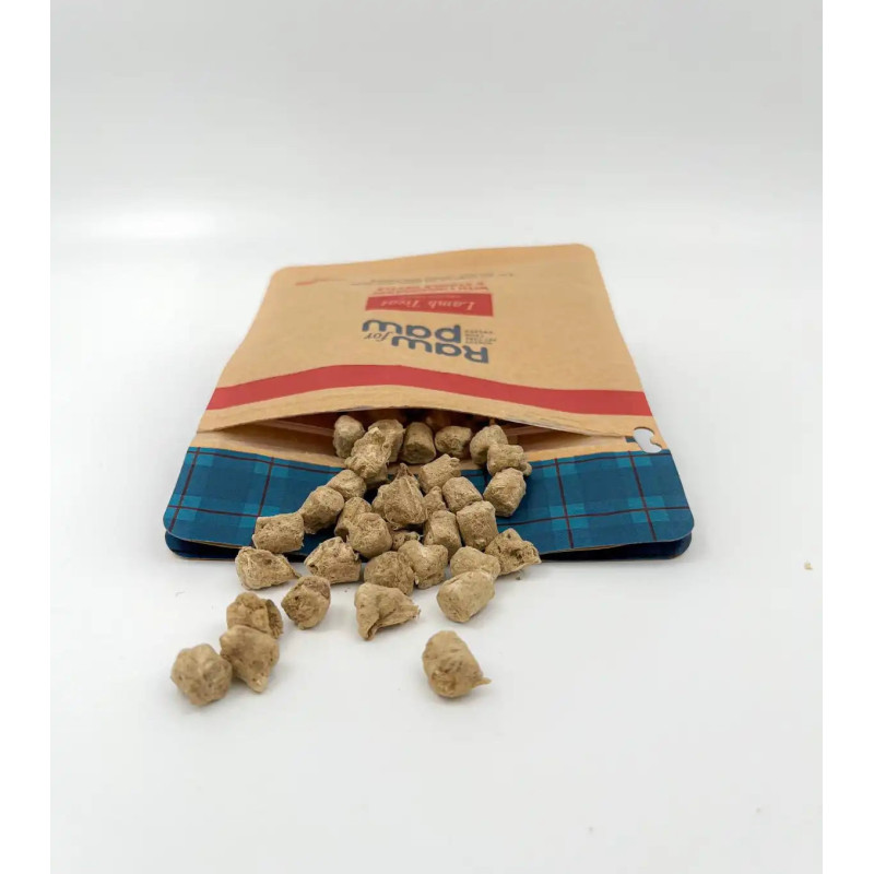 Сублімовані Ласощі для собак з Ягня, брусниці та кропиви Freeze-Dried Raw for Paw, 50 грамів, 50 грам