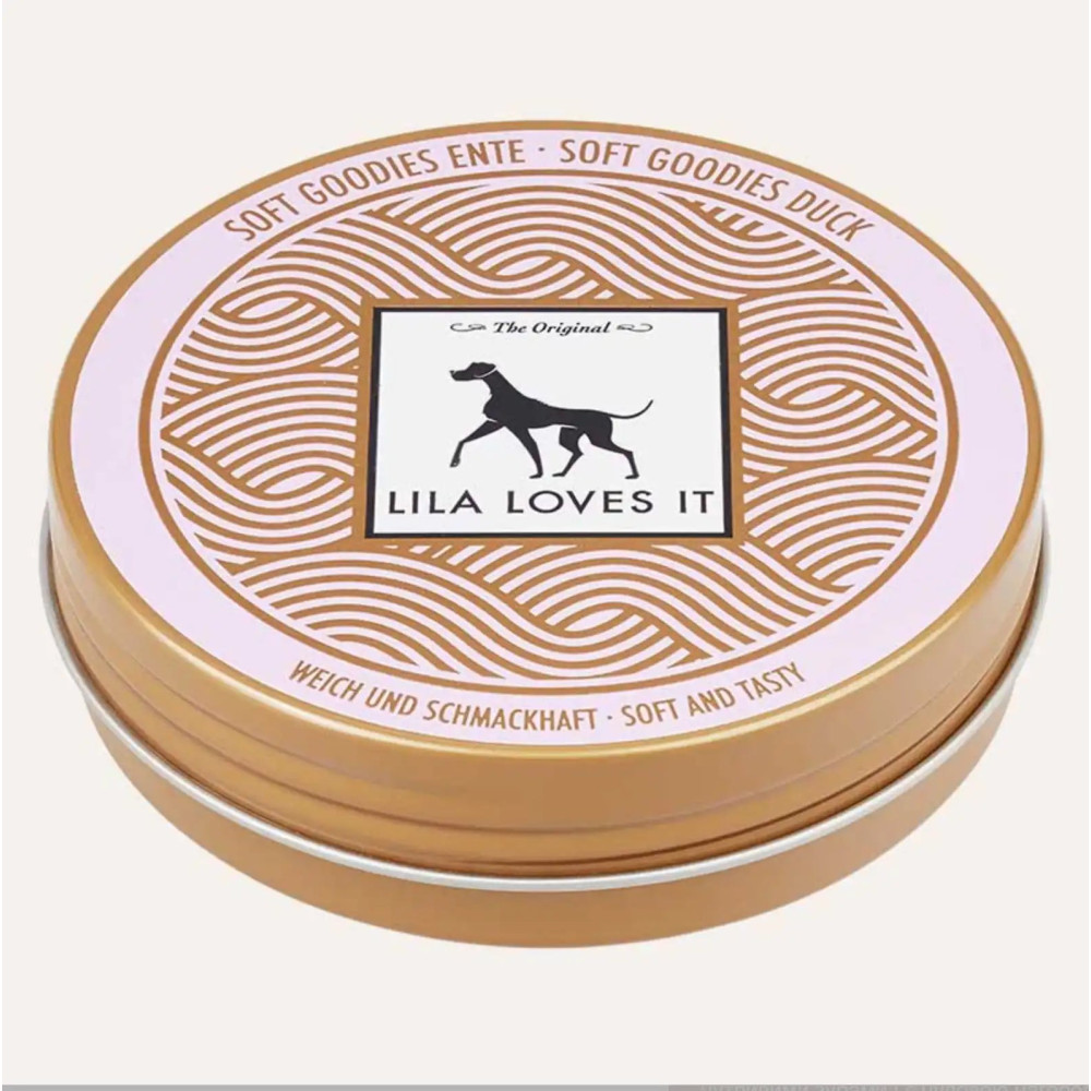 М'які ласощі для собак з качкою Lila loves it - Soft Goodies Duck 60 г, 60г.