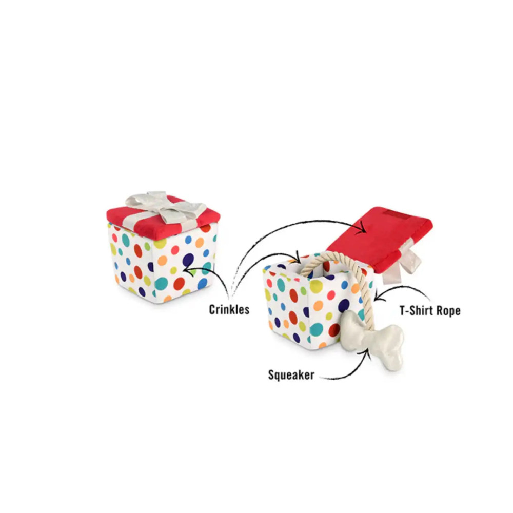 Іграшка для собак Party Time Collection - Party Present Pet Play, Mini