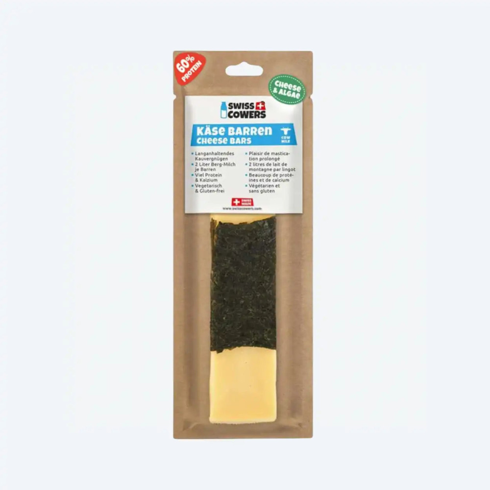 Сирний батончик з морськими водоростями SwissCowers - Seaweed, 80г. - S