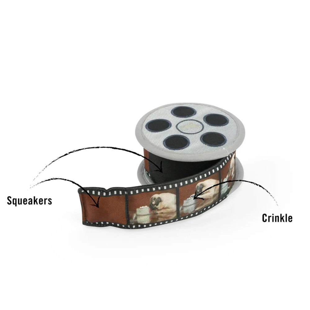 Іграшка для собак Hollywoof Cinema Collection - Momo's Movie Reel Pet Play