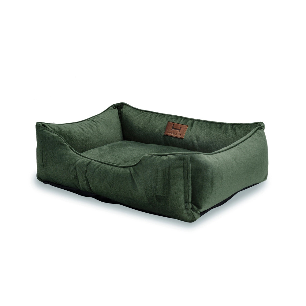Лежанка для собак Velur Green - Harley&Cho, (60*40 см.) - S