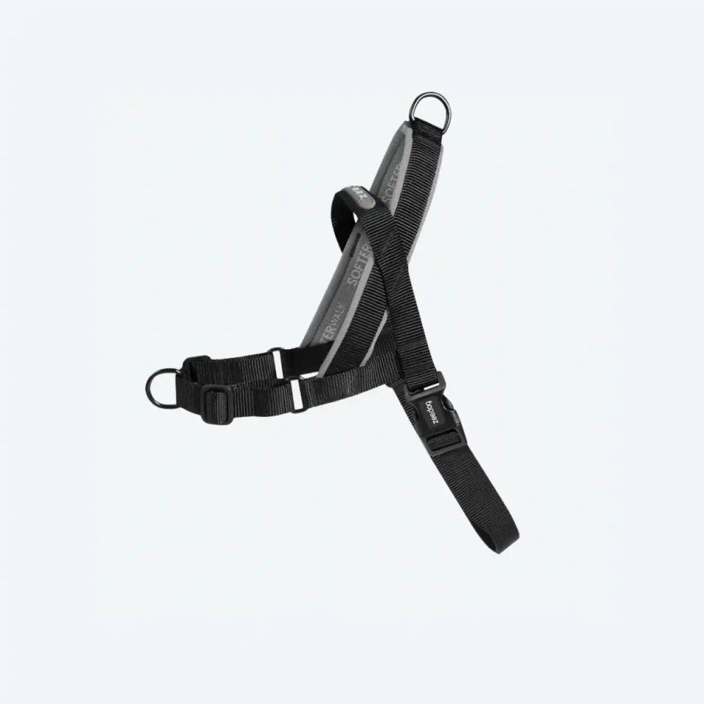 Шлея для собак Zee.Dog - GOTHAM SOFTER WALK HARNESS, S