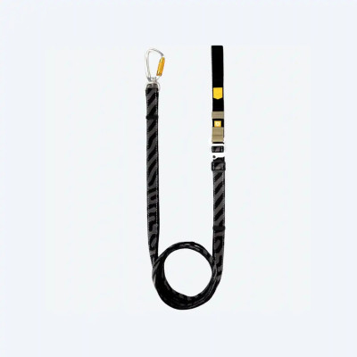 Повідець - перестібка Multi-use для собак Woolly Wolf Roam Adjustable Leash Black Ripple, 170-300 cм.
