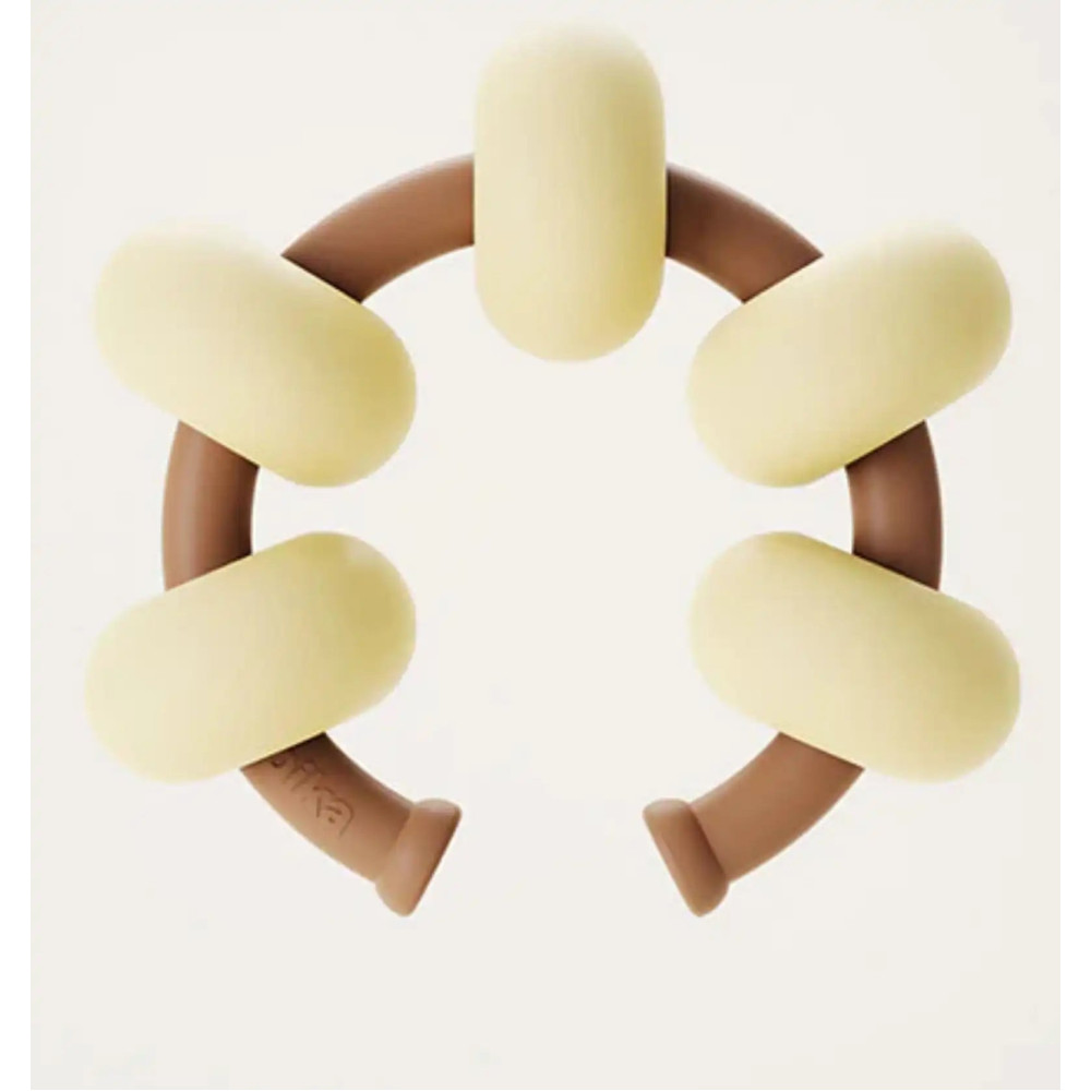 Інтерактивна іграшка для собак Butter Yellow Dango Ring Roika