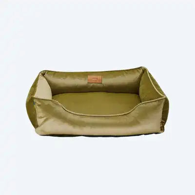 Лежанка для собак Dreamer Velur Olive - Harley&Cho, (60*40 см.) - S