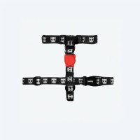 Шлея для собак Zee.Dog - H-Harness SKULL 2.0, XS