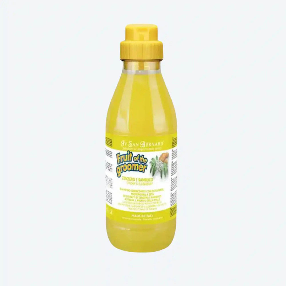 Шампунь Iv San Bernard Ginger and Elderberry дезінфікуючий, з бузиною та імбирем, 500 мл.