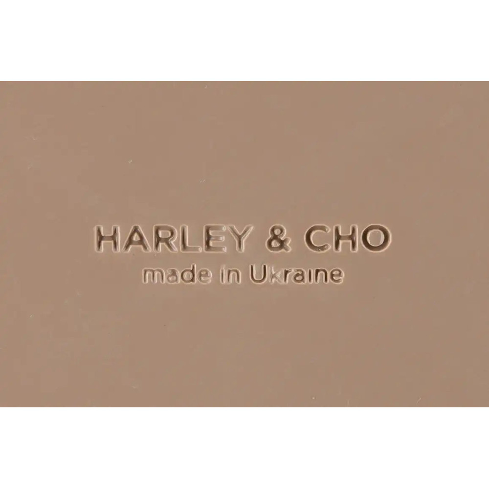Керамічна миска для тварин із сферичним дном Bowl Beige - Harley and Cho, S (14*7см. / 0.45л.)  - фото 3