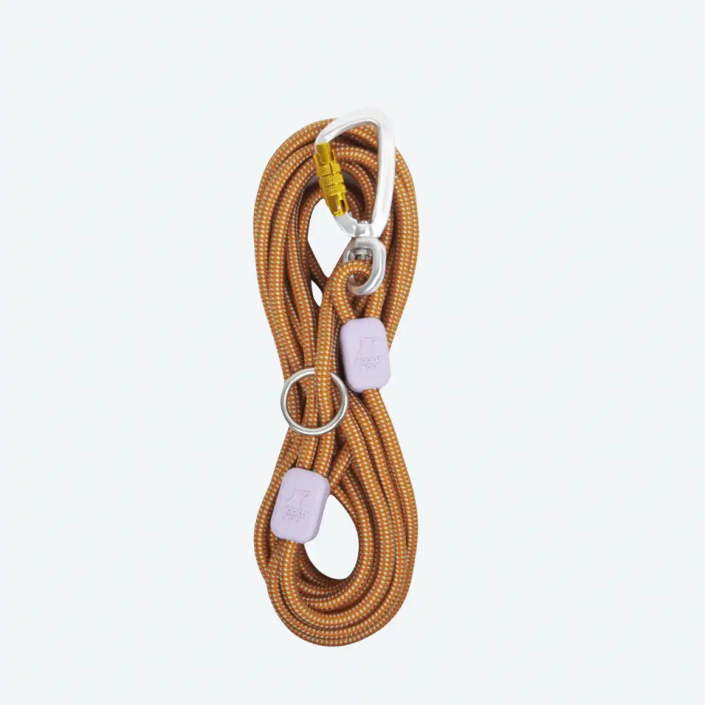 Повідець Long Rope Leash Woolly Wolf Terracotta - 600см., 600 см.