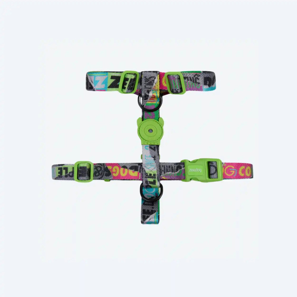 Шлея для собак Zee.Dog - Lords Manifesto H-Harness, Зелений, XS