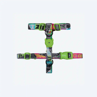 Шлея для собак Zee.Dog - Lords Manifesto H-Harness, Зелений, XS