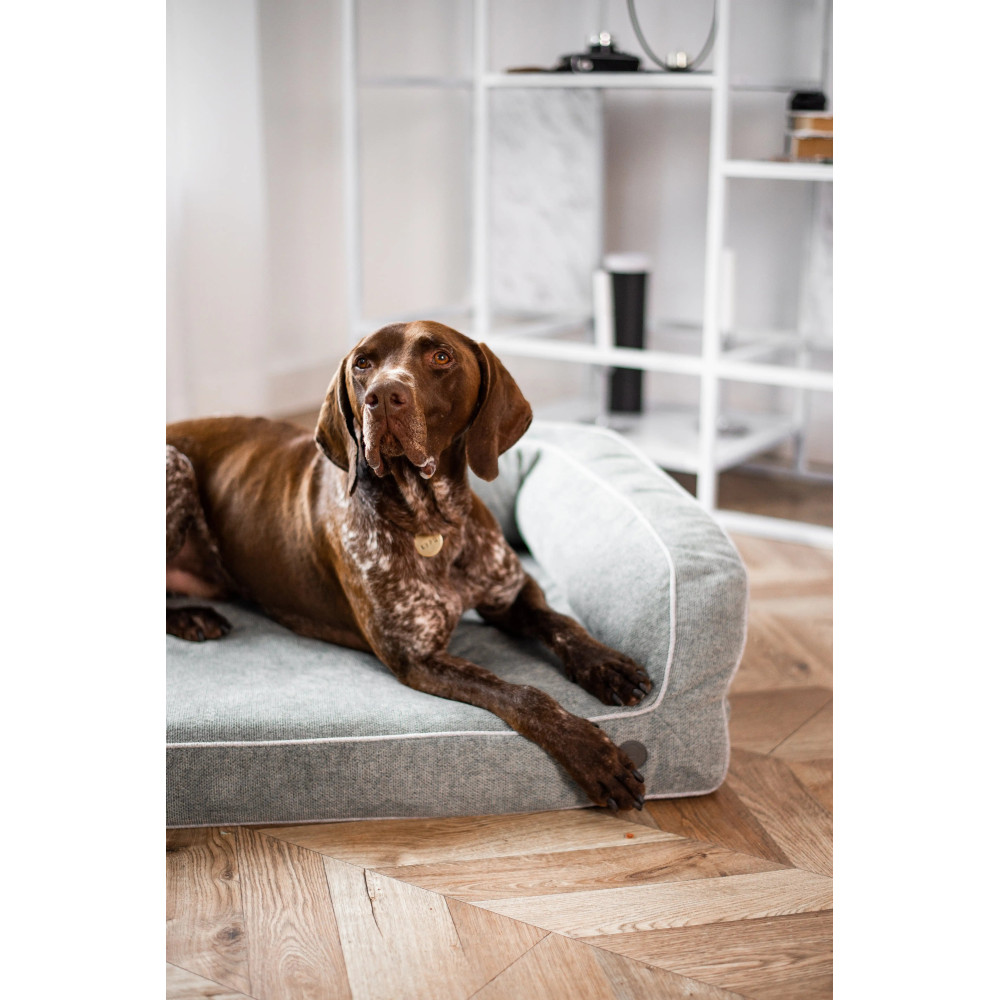 Диван для собак Sleeper Gray - Harley and Cho, (65*90 см.) M