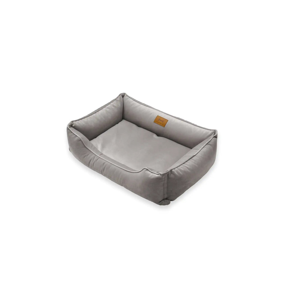 Лежанка для собак Dreamer Velur Gray - Harley&Cho, (60*40 см.) - S