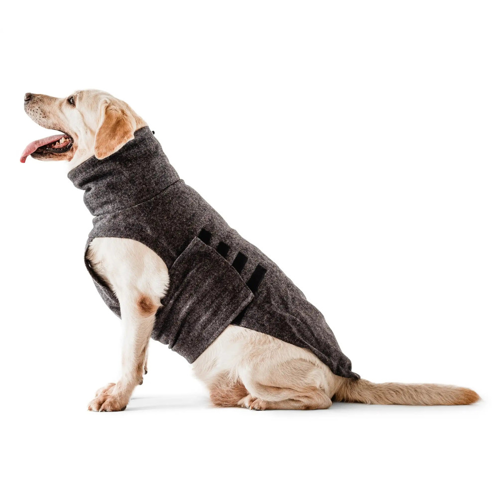 Пальто для собак Patrick Dark Grey - Noble pet, M
