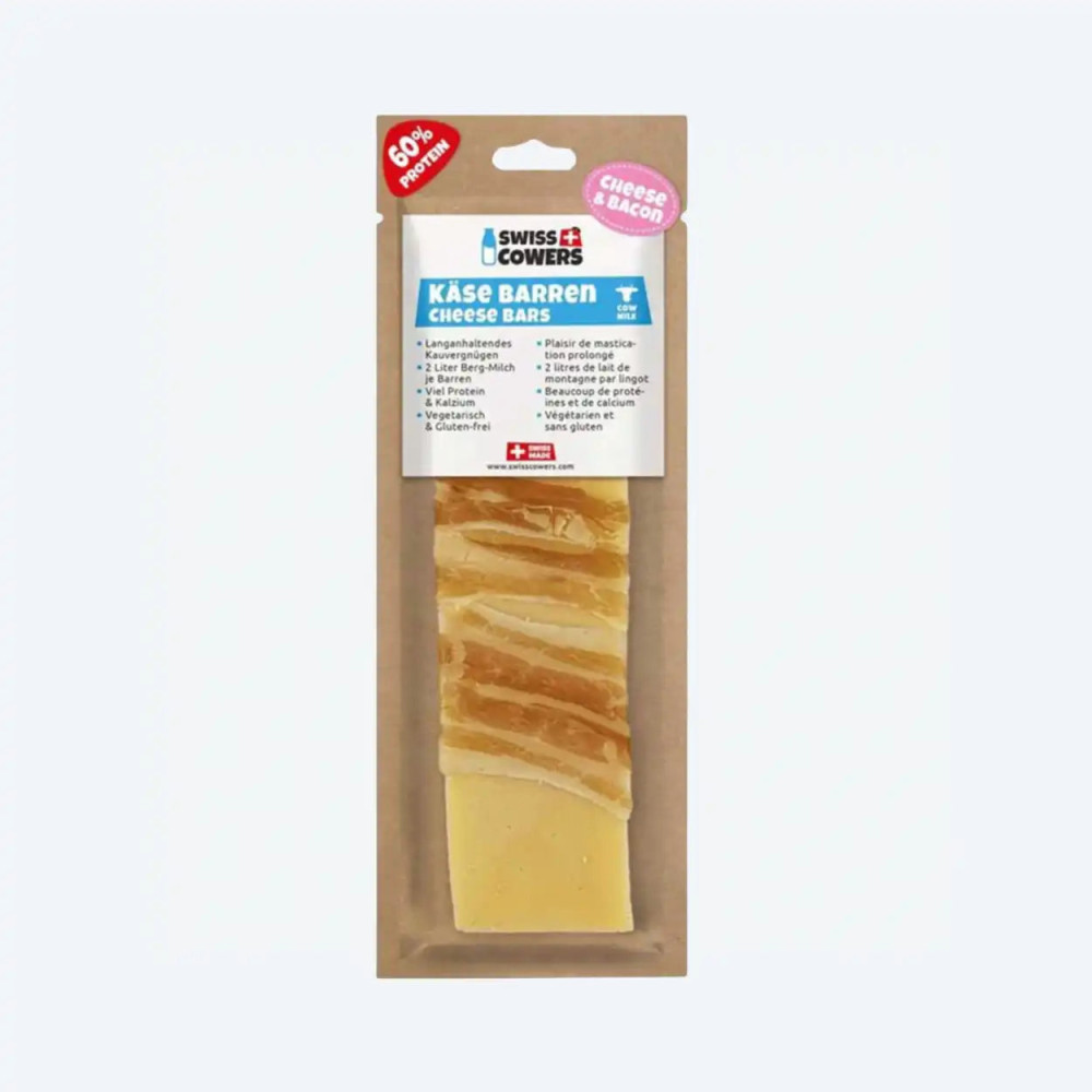 Сирний батончик з беконом SwissCowers - Bacon, 80г. - S