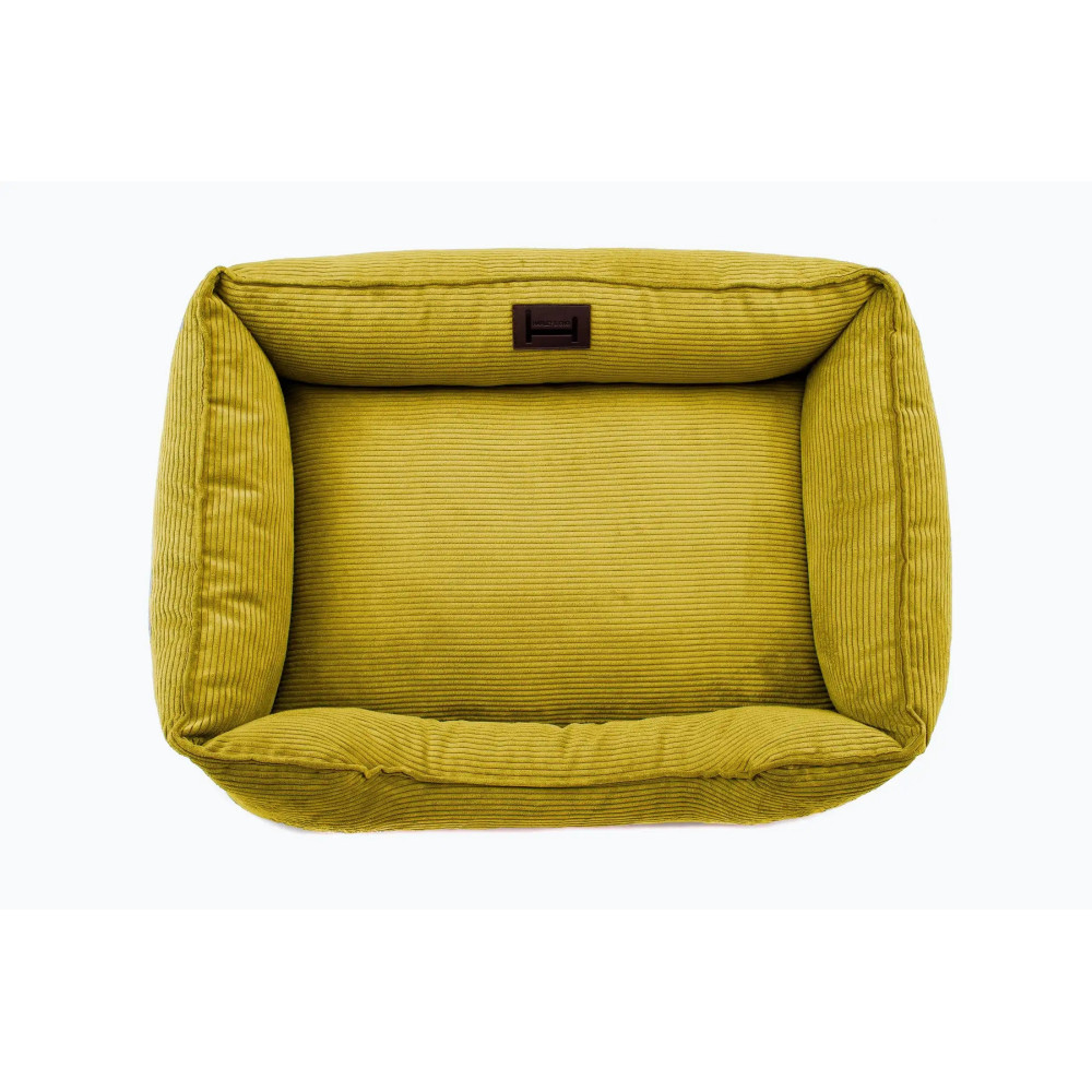 Лежанка для тварин Dreamer Yellow Velvet - Harley&Cho, S (60*40 см.) - S