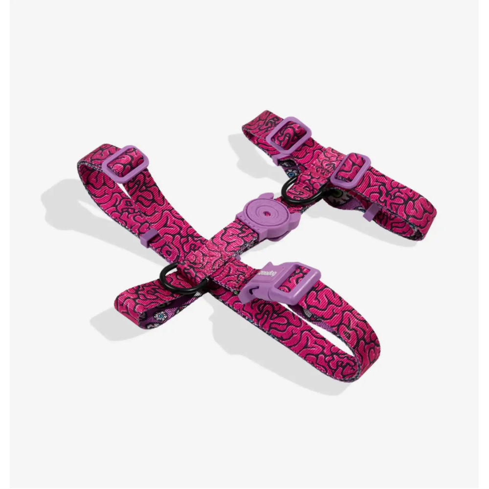Шлея для собак ZEE.DOG - Brain H-HARNESS, Рожевий, XS