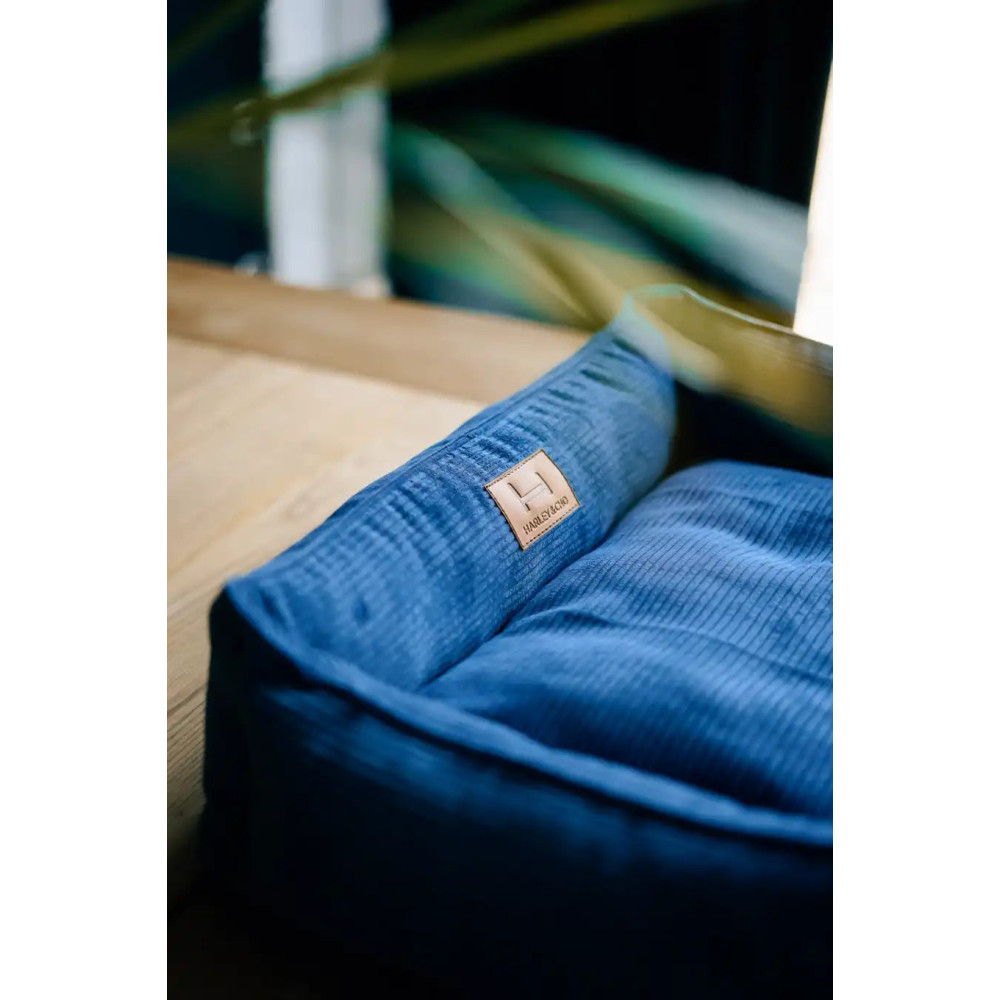 Лежанка Dreamer Denim Velvet - Harley&Cho, (60*40 см.) - S