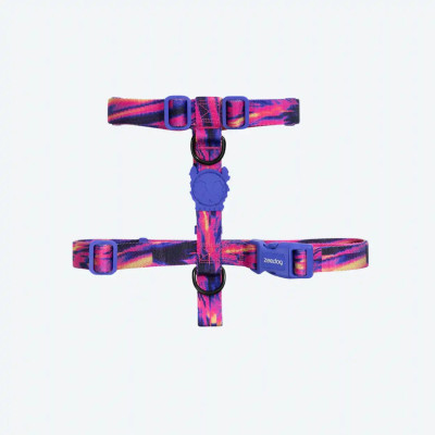 Шлея для собак Zee.Dog - Glitch Error #500 H-Harness, XS