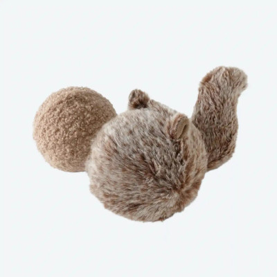 Пошукова іграшка для собак SQUIRREL POP Lambwolf, M (13см.)