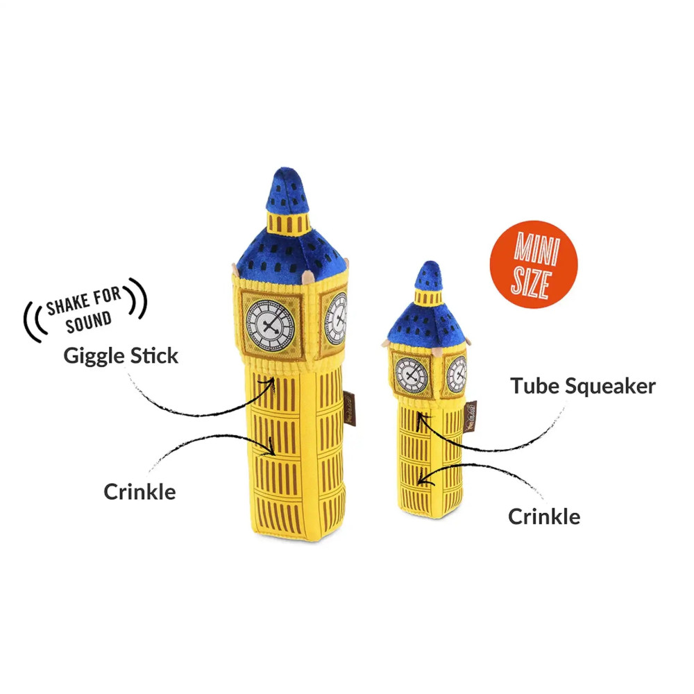 Іграшка для собак Totally Touristy - Big Ben Pet Play, Mini