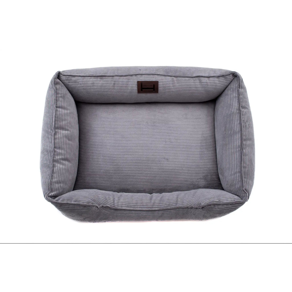 Лежанка для собак Dreamer Gray Velvet - Harley&Cho, (60*40 см.) - S