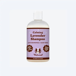 Заспокійливий шампунь для собак та котів з лавандою Calming Lavender Shampoo Natural Dog Company 360мл, 360 мл.