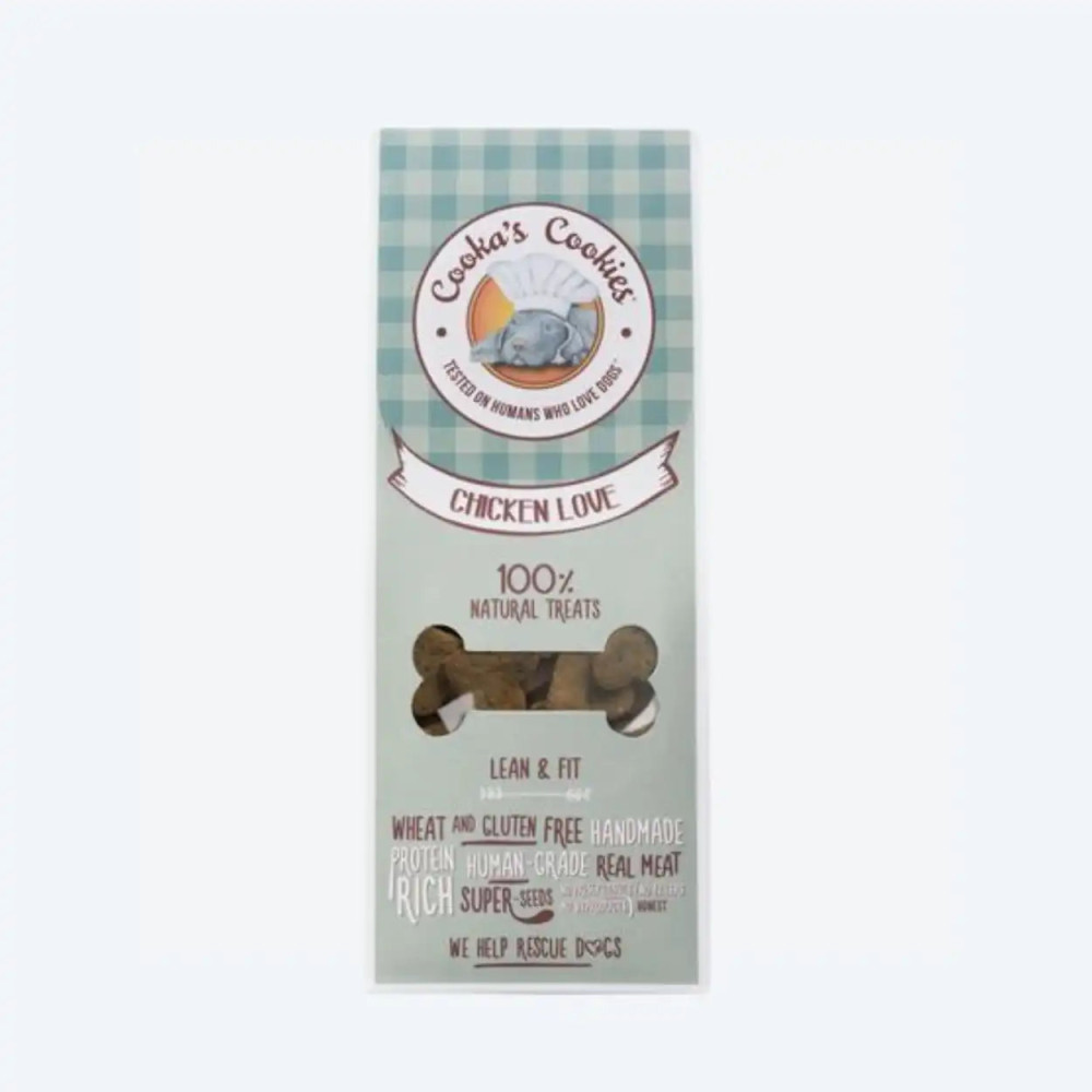 Натуральне печиво для собак Cooka`s Cookies Курка з овочами 100 г, 100 грам.