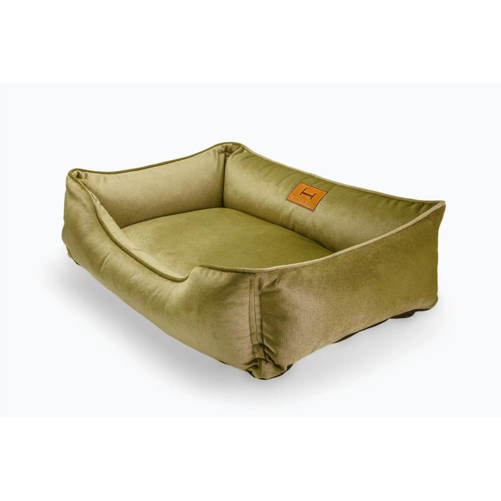 Лежанка для собак Dreamer Velur Olive - Harley&Cho, (60*40 см.) - S