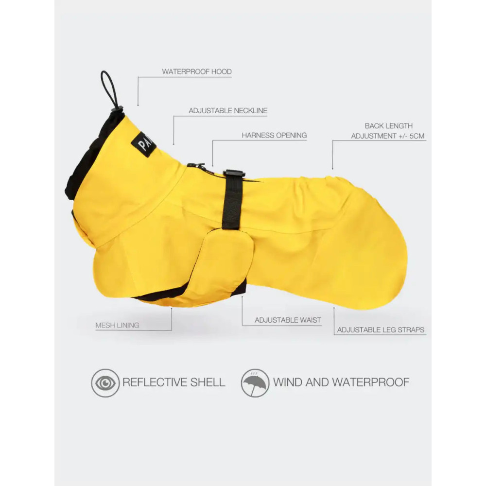 Дощовик для собак, Lite Yellow Paikka, 20