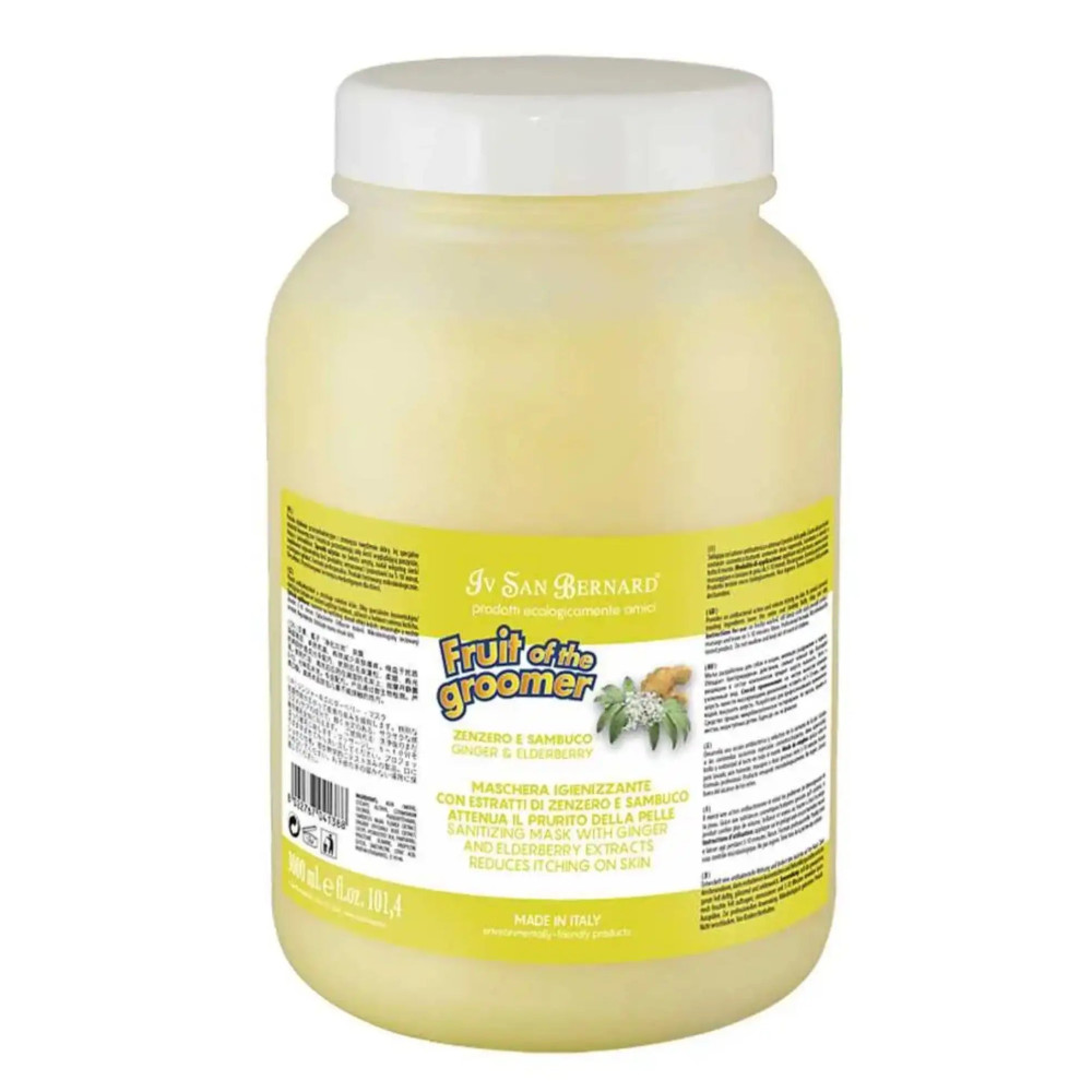 Шампунь Iv San Bernard Ginger and Elderberry дезінфікуючий, з бузиною та імбирем, 500 мл.