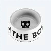 Миска меламінова I'M THE BOSS Zee.Dog - Zee.WHITE, 600 мл.