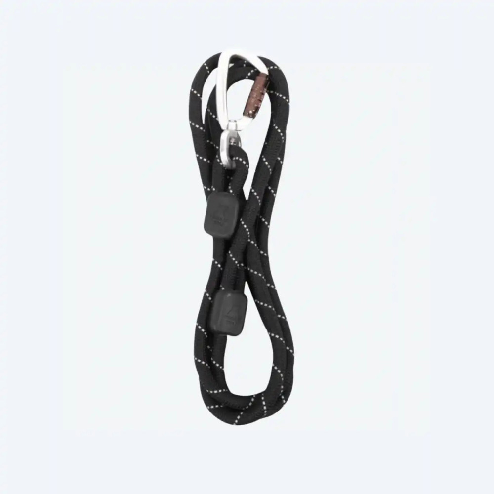 Повідець Woolly Wolf Rope Leash Black - 180см., 8мм