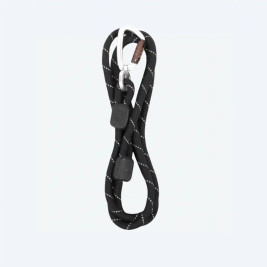 Повідець Woolly Wolf Rope Leash Black - 180см., 8мм-товщина
