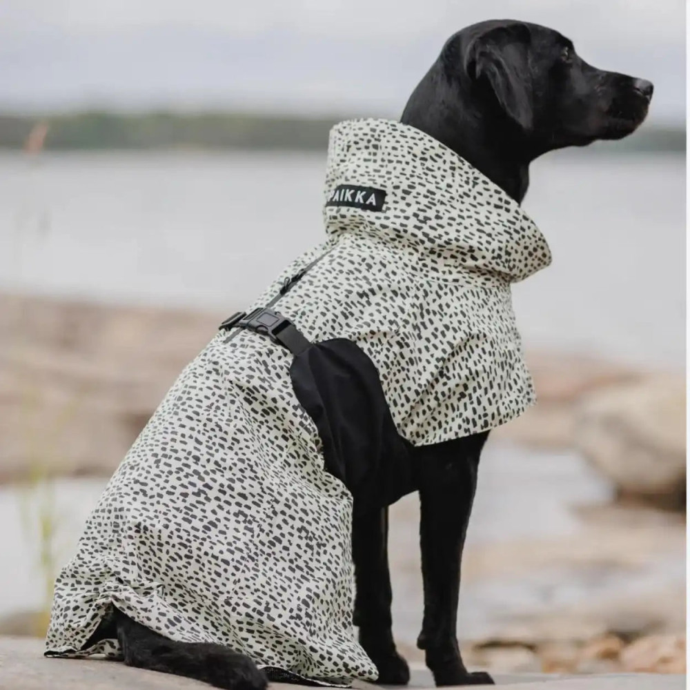 Дощовик для собак, Білий Леопард, Raincoat 2.0, 20  - фото 2