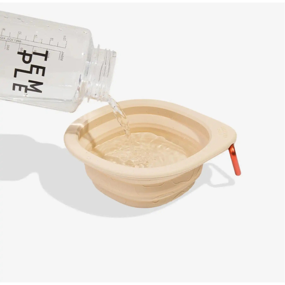 Дорожня складна миска для собак Zee.Dog - Go Bowl Biscotti, 600 мл.