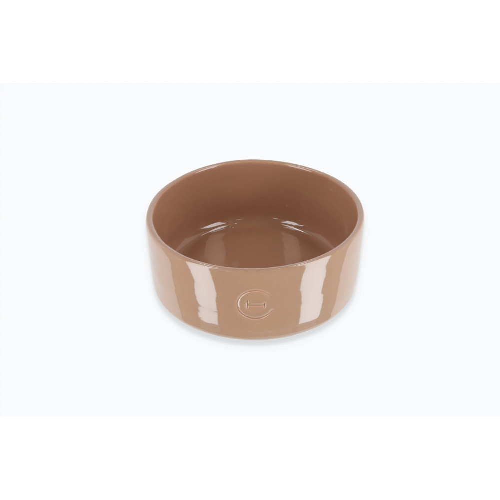 Керамічна миска для собак Bowl Beige - Harley and Cho, S (14*7см. / 0.45л.)  - фото 2