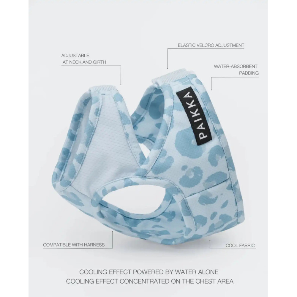 Охолоджуючий жилет для собак PAIKKA Cool Vest Snow Leo, XXS