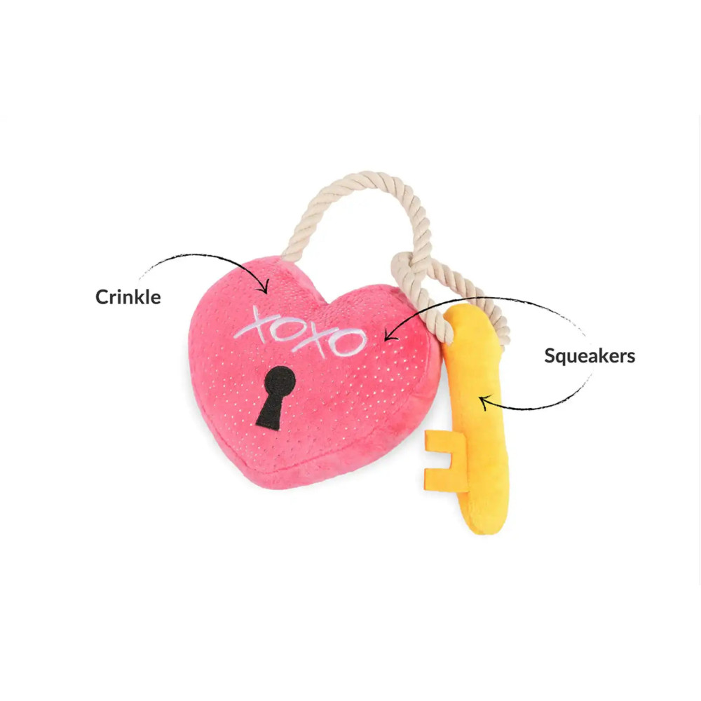 Іграшка для собак Love Bug Collection - Love You a Lock Pet Play