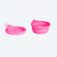 Дорожня складна миска для собак Zee.Dog - Go Bowl, pink, 500 мл.