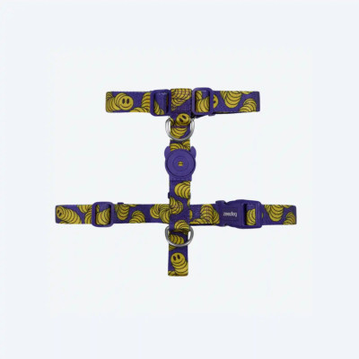 ШЛЕЯ ДЛЯ СОБАК ZEE.DOG - Zmiley H-HARNESS, Фіолетовий, XS
