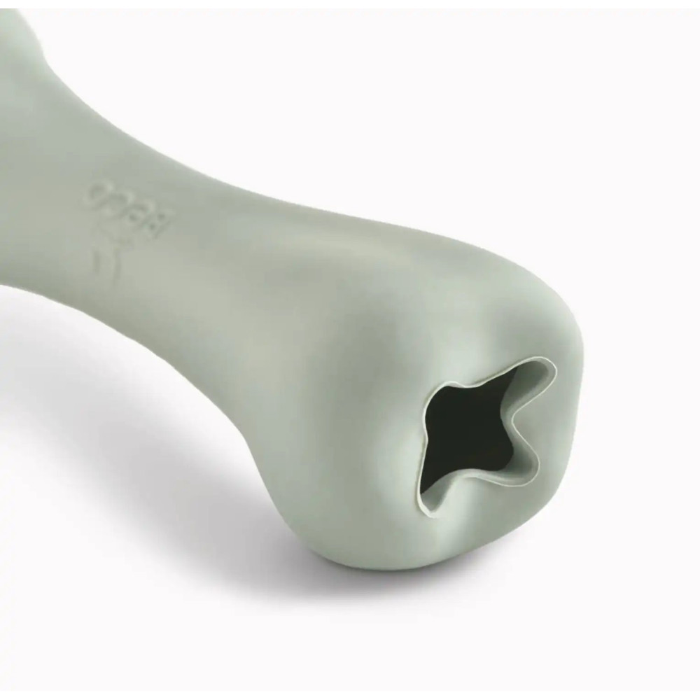 Жувальна іграшка з отвором для ласощів для собак Beco Pets Treat Bone Зелений