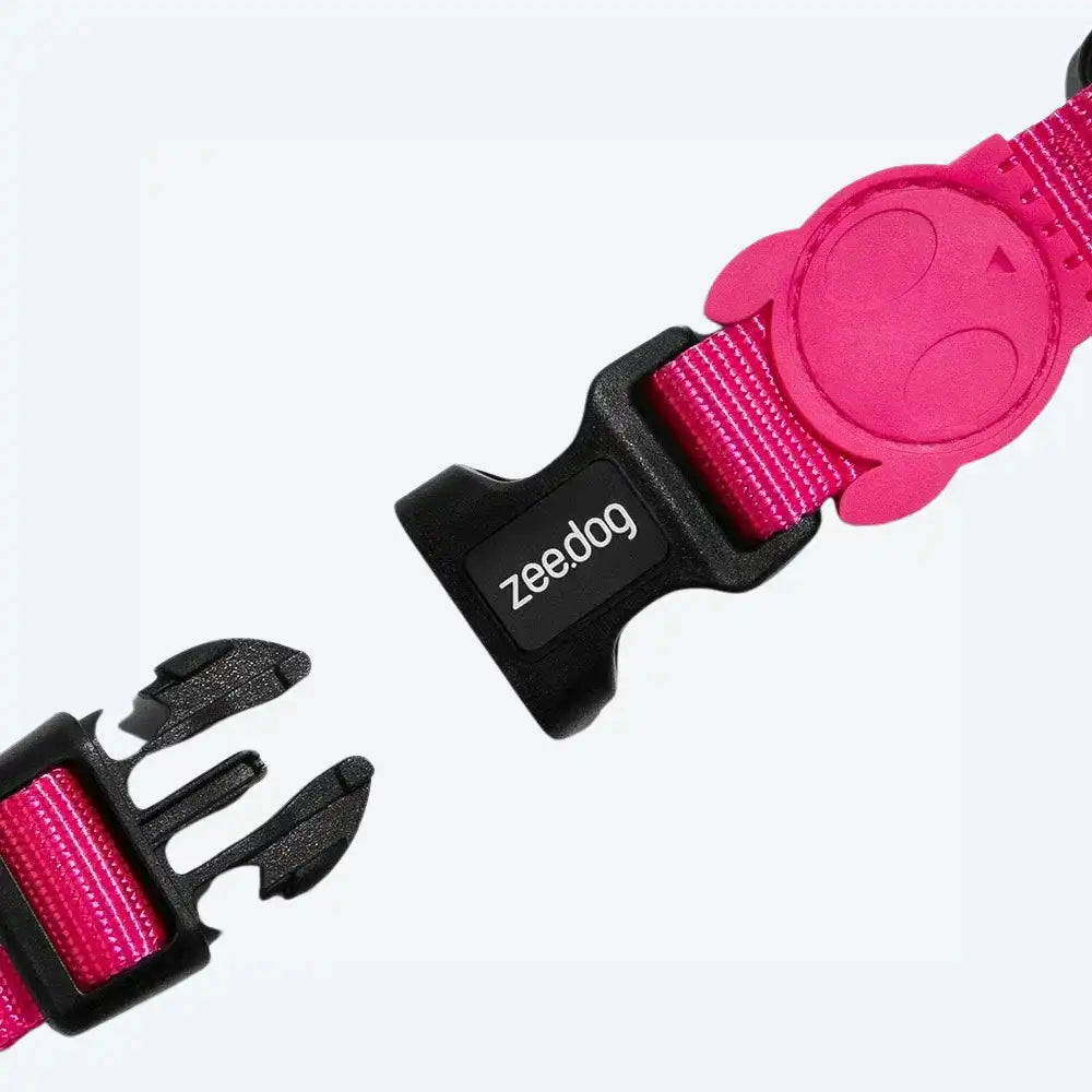 Шлея для собак Zee.Dog - Pink LED H-Harness, XS
